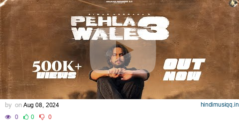 Pehla Wale 3 (Official Song)  Simar Dorraha I Punjabi Songs 2024 pagalworld mp3 song download