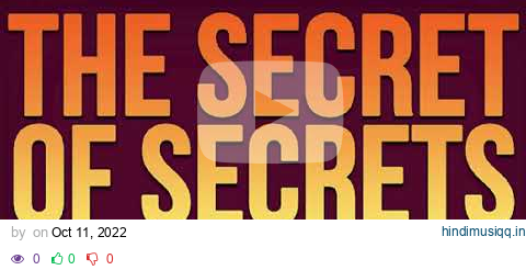 The SECRET of SECRETS - NEW FULL 9 hours Audiobook by Uell S. ANDERSEN pagalworld mp3 song download