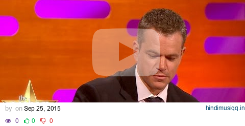 Matt Damon Gets Emotional Talking About Winning An Oscar - The Graham Norton Show pagalworld mp3 song download