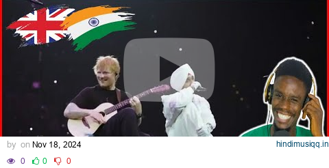 DILJIT DOSANJH GAVE ME GOOSEBUMPS 🔥🔥 Ed Sheeran & Diljit Dosanjh - SHAPE OF YOU & NAINA (LIVE) pagalworld mp3 song download