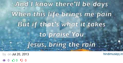 MercyMe - Bring the Rain - (with lyrics) pagalworld mp3 song download