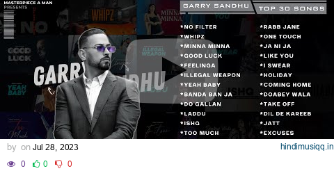 GARRY SANDHU Top 30 Songs | Punjabi Jukebox 2023 | Garry Sandhu All Songs | @MasterpieceAMan pagalworld mp3 song download