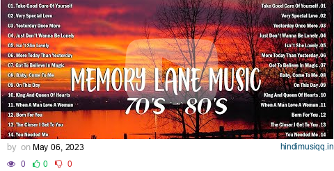 Memory Lane Music 70s 80s Playlist - The Three Degrees, Karen Carpenter, Maureen McGovern pagalworld mp3 song download