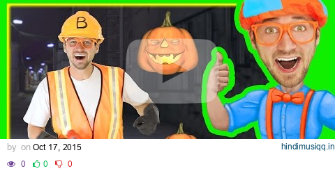 Halloween Songs for Kids with Blippi | Trick or Treat Nursery Rhyme pagalworld mp3 song download