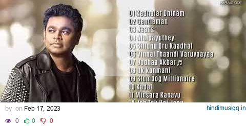 A R Rahman Selected BGM Collection ARRahman BGM pagalworld mp3 song download