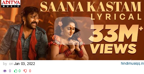 #Acharya​ -Saana Kastam Lyrical | Chiranjeevi, Regina Cassandra | Koratala Siva | Mani Sharma pagalworld mp3 song download