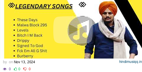 The Legendary Legacy Tribute to Late Sidhu Moose Wala | Songs 2024 #siddhumoosewala All New Songs pagalworld mp3 song download