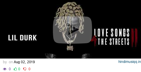 Lil Durk - Love Songs 4 The Streets (Official Audio) pagalworld mp3 song download