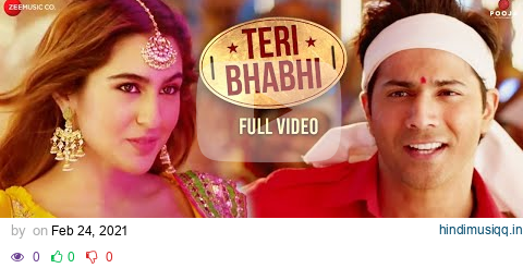 Teri Bhabhi - Full | Coolie No.1| Varun Dhawan, Sara Ali Khan | Javed-Mohsin | Dev Negi , Neha Kakar pagalworld mp3 song download