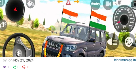 Dollar (song) Modified Mahindra Scorpio car 😈 || indian car simulator 3D game || Balck Scorpio car pagalworld mp3 song download