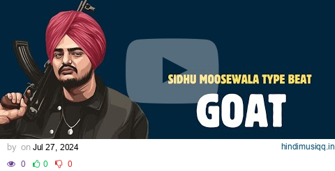 [FREE FOR PROFIT] " SIDHU MOOSEWALA TYPE BEAT 2024" || GOAT GANGSTA VIBE || pagalworld mp3 song download