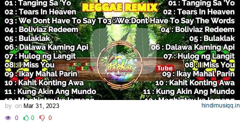 Reggae 2023 I Nonstop Remix 2023 I 2023 Remix I Dj Rafzkie pagalworld mp3 song download