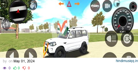 Dollar (song) modified mahindra white Scorpio😈|Indian cars simulator 3d| Android gameplay part #0012 pagalworld mp3 song download