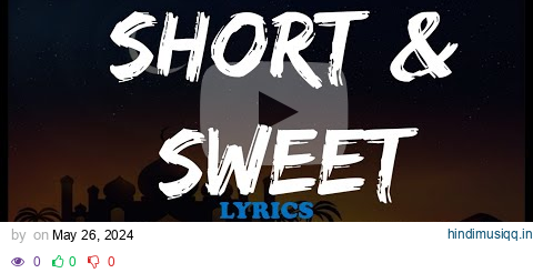 Sauti Sol - Short N Sweet ft Nyashinski (Lyrics) pagalworld mp3 song download