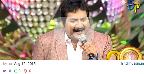 Mano and Kalpana Performs - Gajja Gallu Song in ETV @ 20 Years Celebrations - 9th August 2015 pagalworld mp3 song download