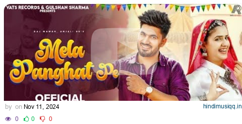 ✓ Mela Panghat Pe (Official Video) Aman Jaji | Pranjal Dahiya | New Haryanvi Songs Haryanavi 2024 pagalworld mp3 song download