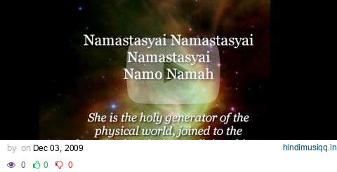 Devi Prayer - Hymn to the Divine Mother pagalworld mp3 song download