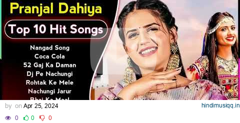 Pranjal Dahiya New Songs | New Haryanvi Song Jukebox 2024 | Pranjal Dahiya Best Haryanvi Songs 2024 pagalworld mp3 song download