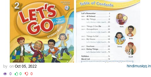 Let’s Go 2 Unit 8 Doing things | Student Book 4th Edition pagalworld mp3 song download