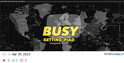 Ammy Virkh x Divine | BUSY GETTING PAID ( Slowed + Reverb ) | New Song 2023 | #slowedandreverb pagalworld mp3 song download