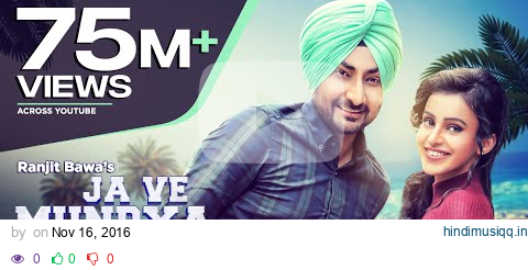 "Ranjit Bawa" Ja Ve Mundeya (Video Song) Desi Routz | "Latest Punjabi Songs 2016" pagalworld mp3 song download