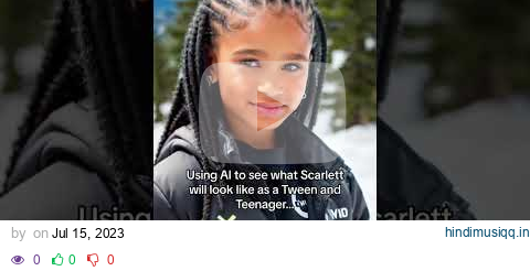 AI filter made my baby GROWN😭😭😭😭 Why does this look so accurate!! #scarlettgray #ai #shorts pagalworld mp3 song download