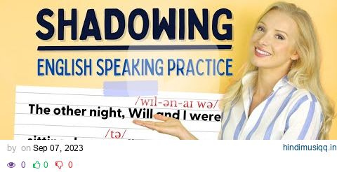 English Speaking Practice - Speak with me! (Shadowing Method) pagalworld mp3 song download