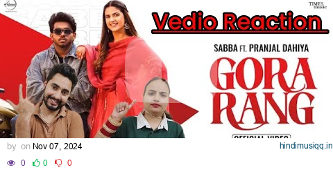 Reaction on GORA RANG | SABBA | JASMEEN AKHTAR |LATEST PUNJABI SONG 2024 | WESTSIDE PUNJABI REACTION pagalworld mp3 song download