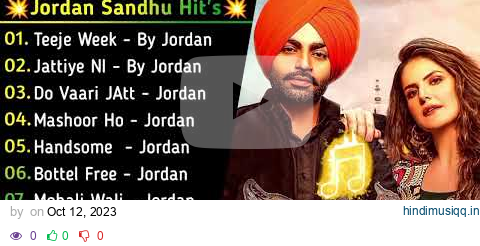 Jordan Sandhu Hit Songs || Audio Jukebox || Best Songs Of Jordan Sandhu || MY LOFI || pagalworld mp3 song download