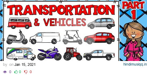 MEDIOS DE TRASPORTE EN INGLÉS Y ESPAÑOL - PARTE 1 | VEHÍCULOS EN INGLÉS | MEANS OF TRANSPORTATION pagalworld mp3 song download