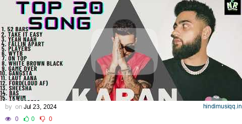 Karan Aujla Top 20 Song | Karan Aujla Song Jukebox | Top 20 Song Playlist | New Punjabi Song 2024 pagalworld mp3 song download