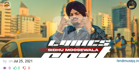 GOAT (LYRICS) - Sidhu Moose Wala | Moosetape | Wazir Patar | Latest Punjabi Song 2021 pagalworld mp3 song download