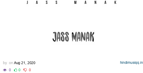 Yaara Tere Warga  Jass Manak Ft. Sunidhi Chauhan (Official Song) | New Punjabi Song 2020 pagalworld mp3 song download