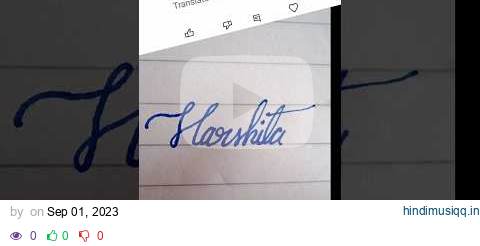 Harshita beautiful name write in cursive writing #cursive#writing#beautiful#name#harshita#short#clip pagalworld mp3 song download