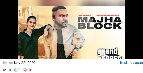 Majha Block (Video) Prem Dhillon | Roopi Gill |  Sukh Sanghera | New Punjabi Songs 2020 | GTAV pagalworld mp3 song download