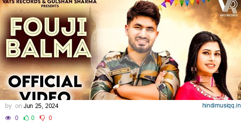 Fouji Balma (Official Video) Aman Jaji | Ruba Khan | Raj Mawar | New Haryanvi Songs Haryanavi 2024 pagalworld mp3 song download