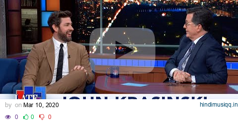 John Krasinski Teaches Stephen Colbert How To Do A Proper Boston Accent pagalworld mp3 song download