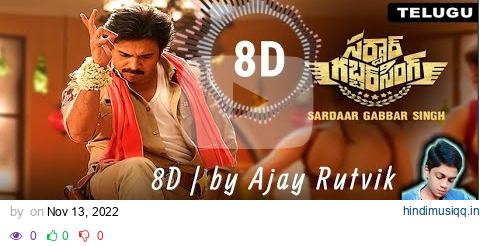 Tauba Tauba 8D Song | Sardaar Gabbar Singh | Pawan Kalyan | By Ajay Rutvik pagalworld mp3 song download