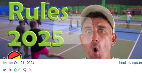 Do You Know these Pickleball Rules Changes 2025? pagalworld mp3 song download