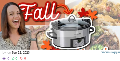 3 Cozy 🍂FALL🍂 Crockpot Dinners! Winner Dinners 174 pagalworld mp3 song download