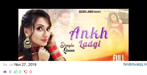 Aankh_Ladgi #Ruchika_Jangid #Ajay_Hooda  Ruchika Jangid | Aankh Ladgi | Ajay Hooda Ameet Choudhary | pagalworld mp3 song download