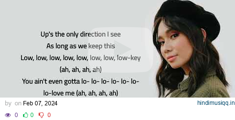 Niki - Lowkey (Lyrics) pagalworld mp3 song download