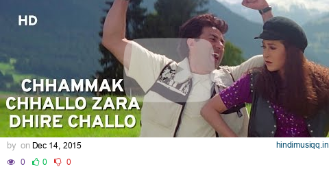 Chhammak Chhallo Zara Dhire Challo | Ajay Songs | Sunny Deol | Karishma Kapoor | Fun Song pagalworld mp3 song download