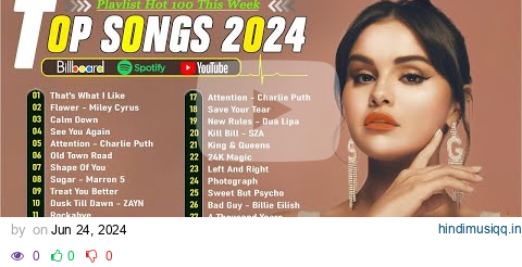 Top Hits 2024 🔥 New Popular Songs 2024 🔥 Best English Songs ( Best Pop Music Playlist ) on Spotify pagalworld mp3 song download