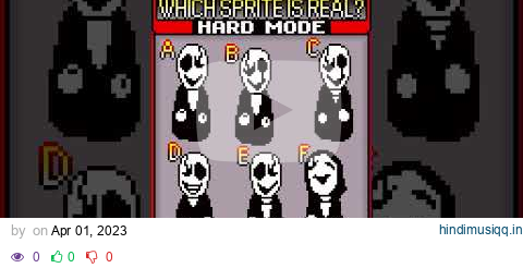 Which Sprite Is REAL? Undertale Edition (2) HARD MODE #shorts pagalworld mp3 song download