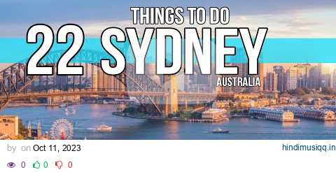 Best Things To Do in Sydney Australia 2024 4K pagalworld mp3 song download