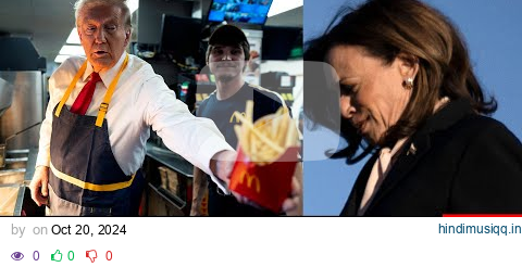 Trump Repeatedly Attacks Kamala Harris During Visit To Pennsylvania McDonald's pagalworld mp3 song download