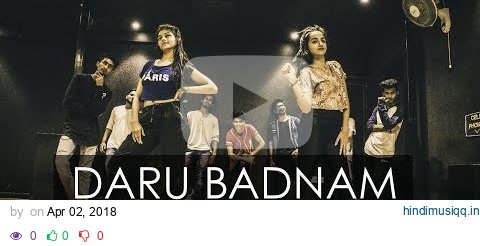 DARU BADNAAM | One Take | Tejas Dhoke Choreography | DanceFit Live pagalworld mp3 song download