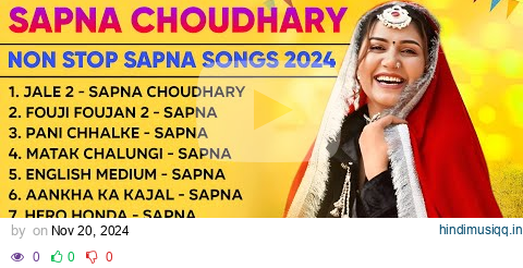 Sapna Choudhary New Haryanvi Songs | New Haryanvi Jukebox 2024 | Sapna Choudhary All Superhit Songs pagalworld mp3 song download