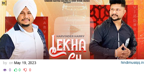 Lekha Ch - Harvinder Harry | Vinder Nathu Majra | Emsingh | New Punjabi Love Song 2023 pagalworld mp3 song download